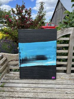 Modern abstract Original oil painting by Benjamin Griswold 18x24