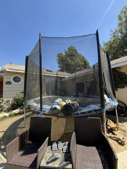 12 Foot Trampoline!
