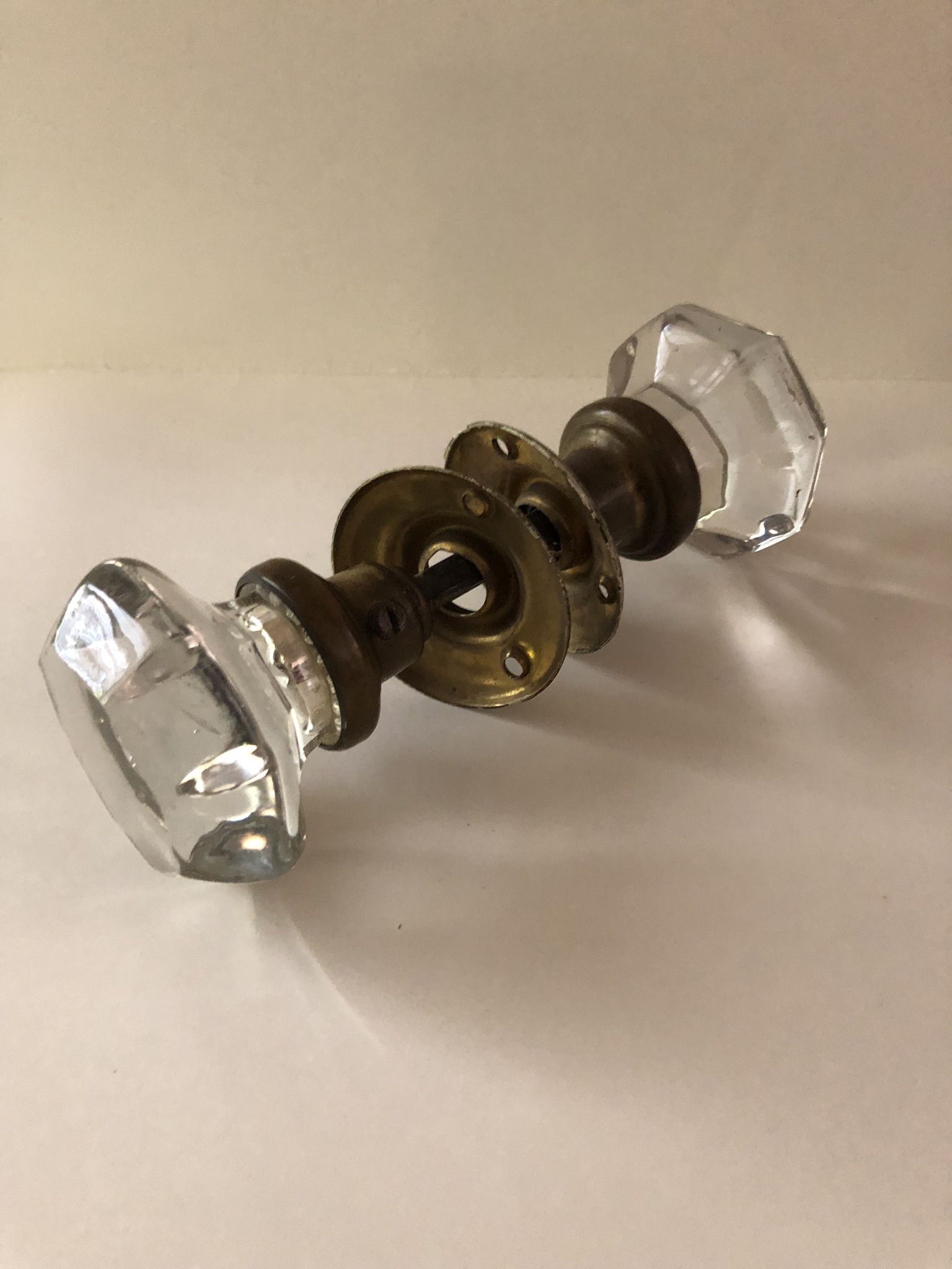 Old Glass Doorknob Set $20 Land Park Area Accepting Cash App Zelle And Cash 