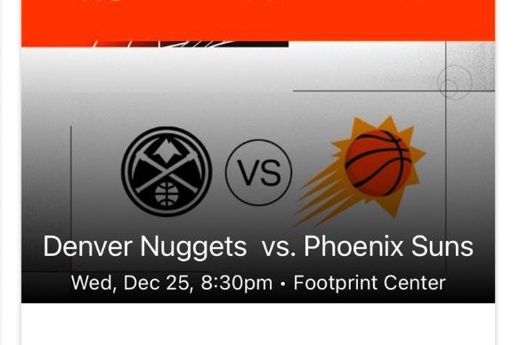 Suns Vs Nuggets Tickets