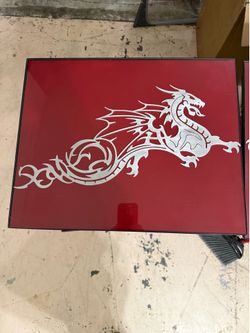 Metal framed dragons