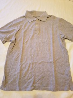 Boy's Falls Creek Grey Polo Shirt
