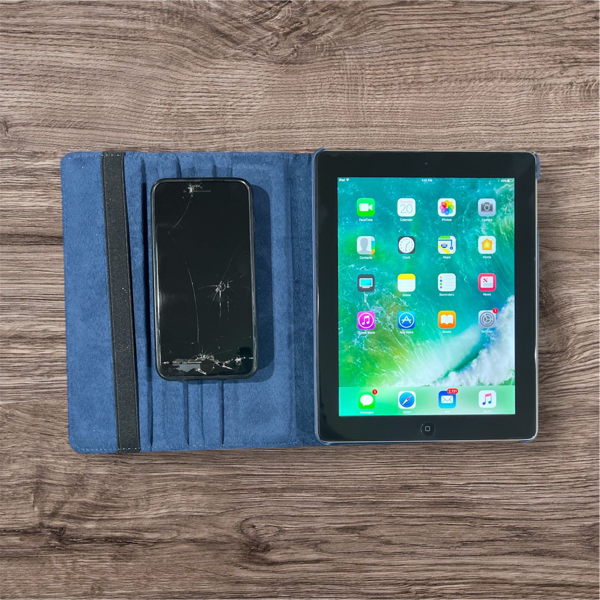 iPad 4th Generation And iPhone 8 Combo