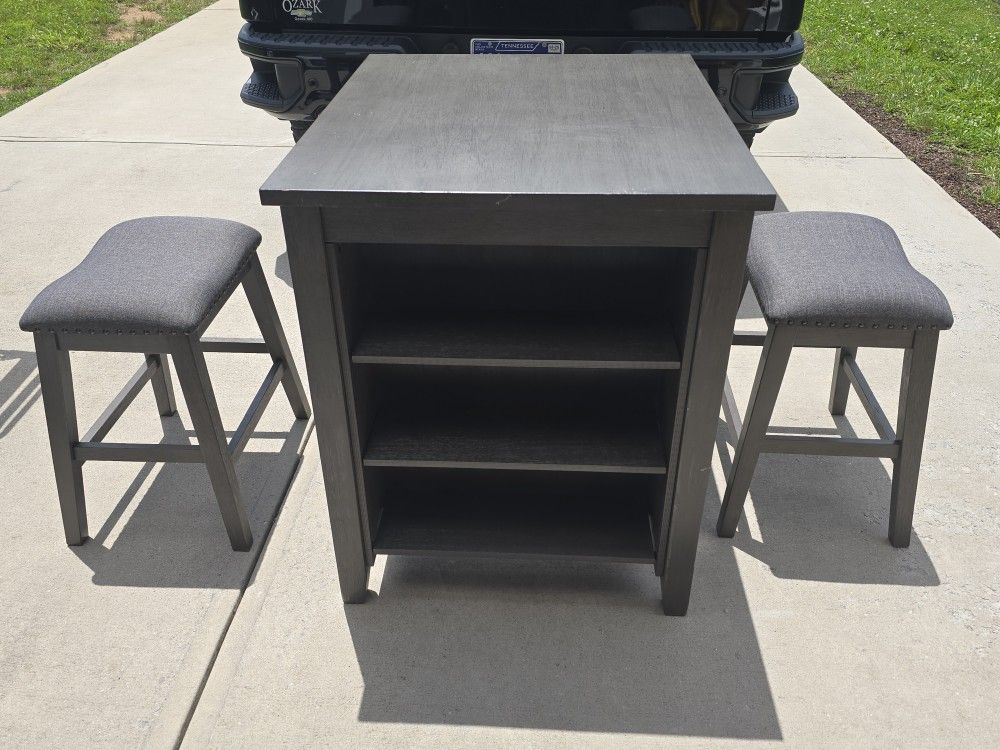 Table and Bar Stools