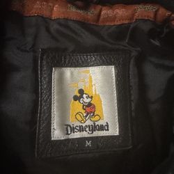 Disneyland Leather Jacket