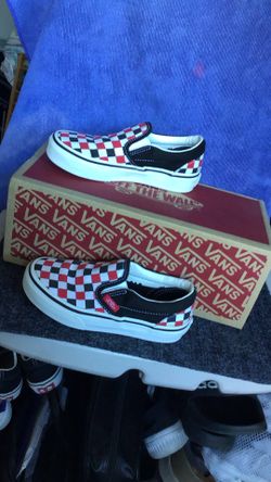 Vans Classic Slip- On Shoes Size 12 K