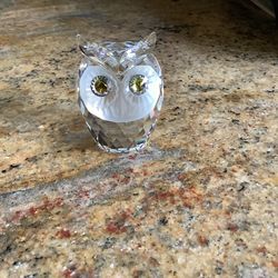 Swarovski Crystal Owl.