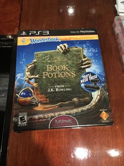 PS3 Wonderbook Book of Potions From J.K. Rowling - PlayStation 3 Game