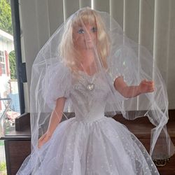 My Size Barbie Bride