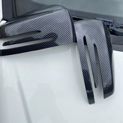 Mercedes Benz Carbon Fiber Mirror Caps