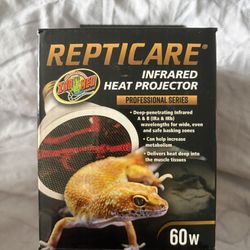 Zoo Med ReptiCare Infrared Heat Projector, 60 Watts