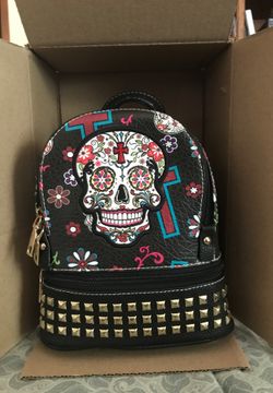 Sugar skull backpack new