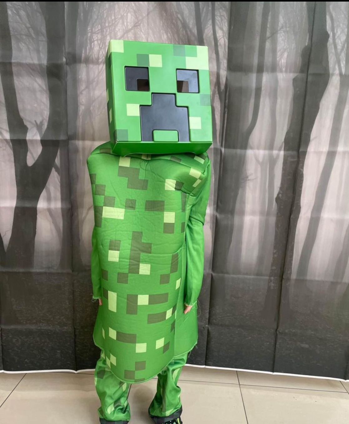 Minecraft Creeper Costume Dress up One Day Sale