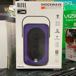ALTEC LANSING Shockwave Wireless Party Speaker With Lighting Effects
