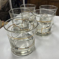 🥃 Drinking Glasses for Scotch Whiskey 11.5oz Set of 5 🥃