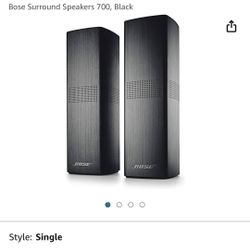 WANTED WANTED Bose Surround Speakers 700, Black (I DO NOT SELL )