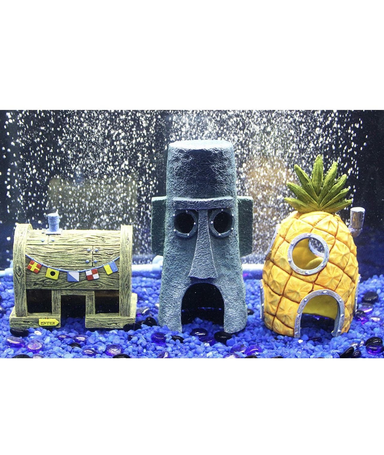 SpongeBob Theme Fish Tank Ornaments