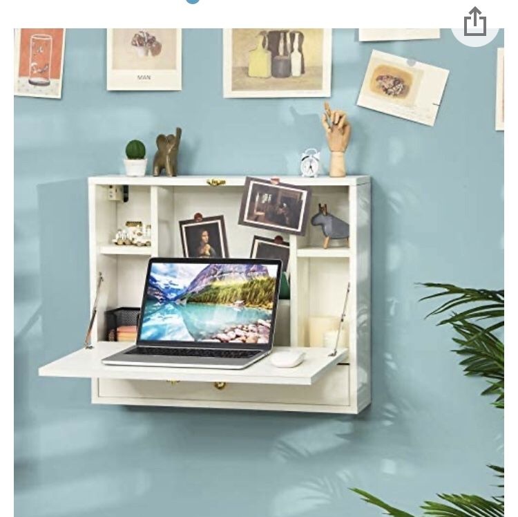 Wall Mounted Desk Or Storage 