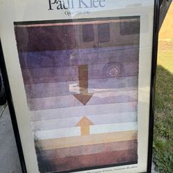 Paul Klee - Opere 1(contact info removed)- Exhibition Framed Poster -1981