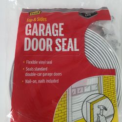 MD Vinyl Garage Door Top and Sides Seal 30 Feet Flexible Shock-Absorbing, New..
Condition is New ( Sealed Package) .
30 feet L ( 9.14 m) .
Garage door