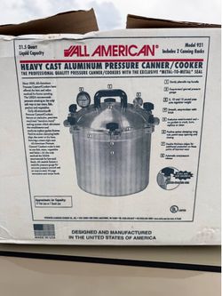 All American 921 pressure canner/cooler