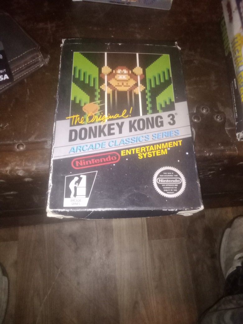 Original Donkey Kong For Nintendo 
