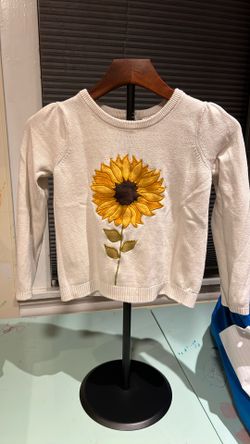 Sunflower Sweater For Girls
