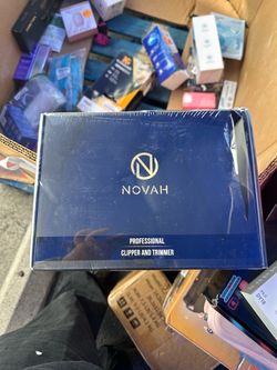 [284]. Novah® Professional Hair Clippers for Men, Professional Barber Clippers and Trimmer Set, Mens Cordless Hair Clipper for Barbers Haircut Kit Fad