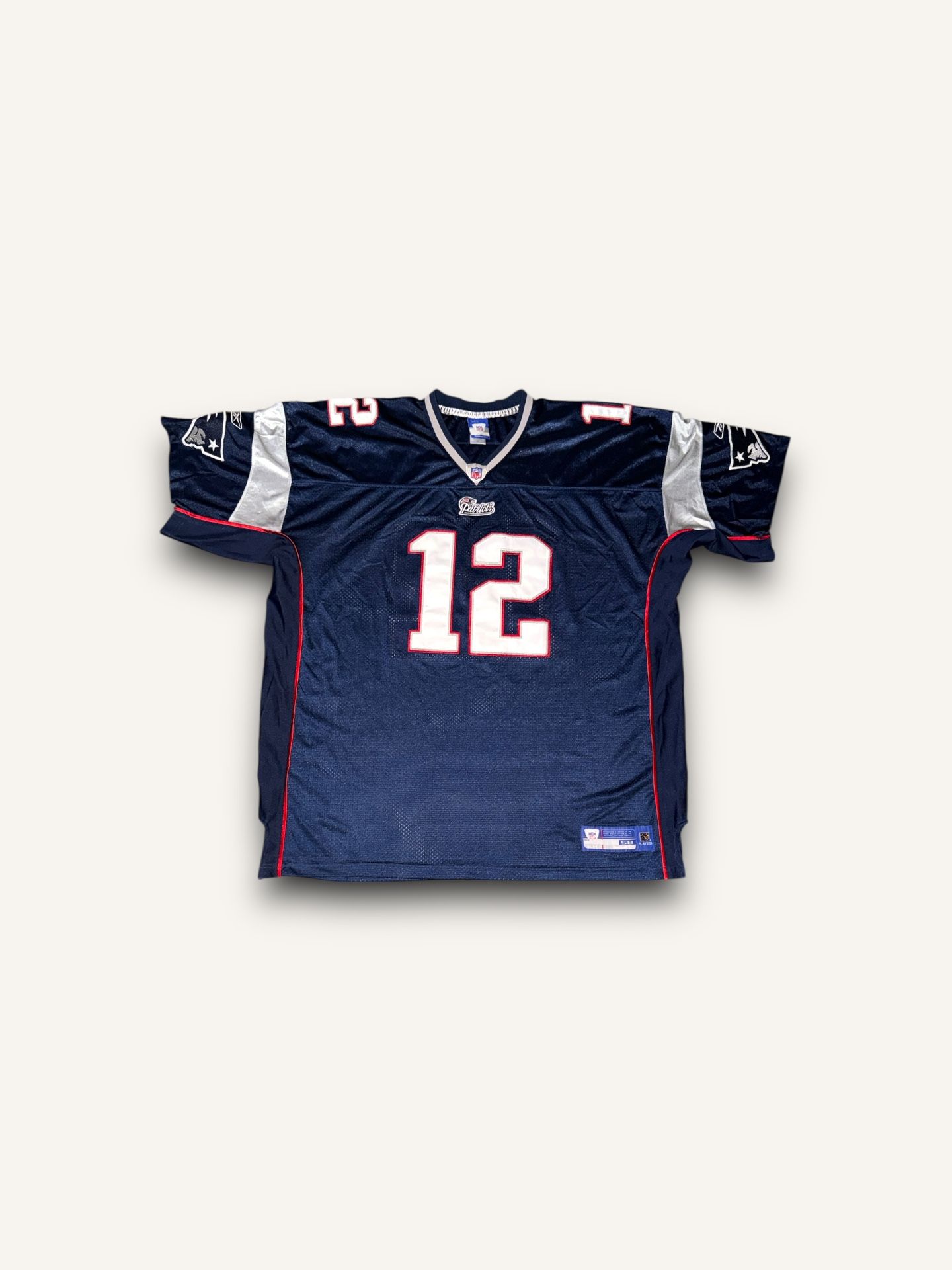 Tom Brady Reebok Men's Jersey Size 58 2XL New England Patriots NFL