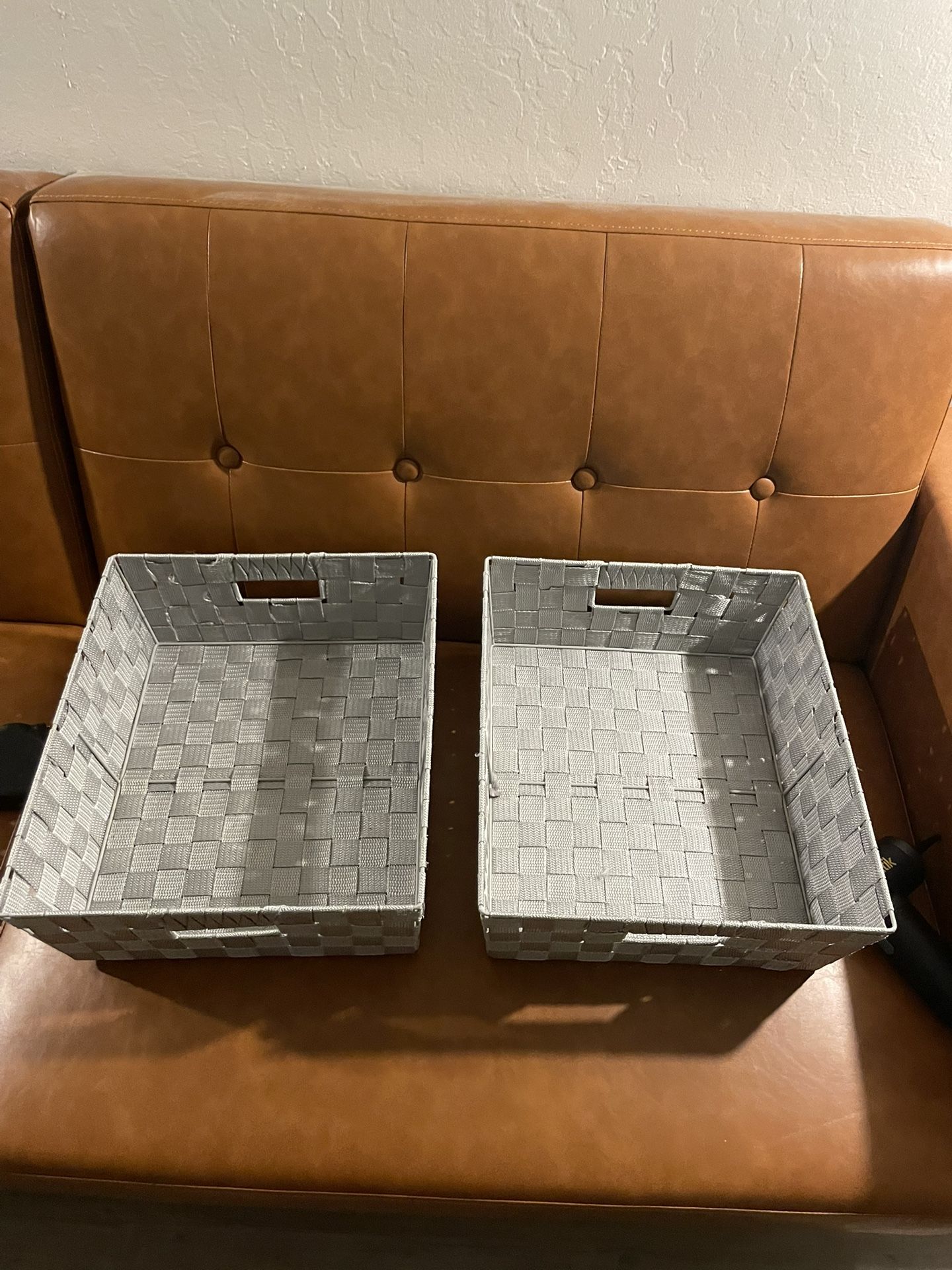 Pair Of 2 Laundry Room/Bathroom Organizers