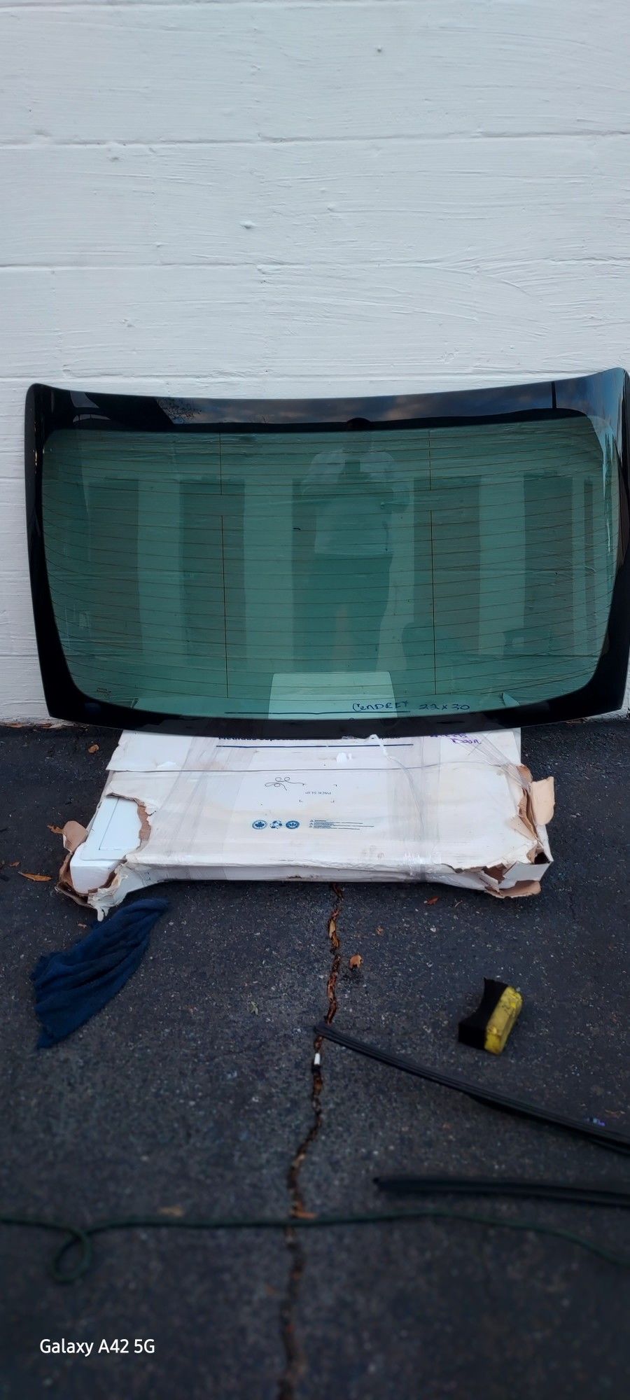 2018 To 2024 Toyota Camry Rear Windshield Back Glass Heated OEM