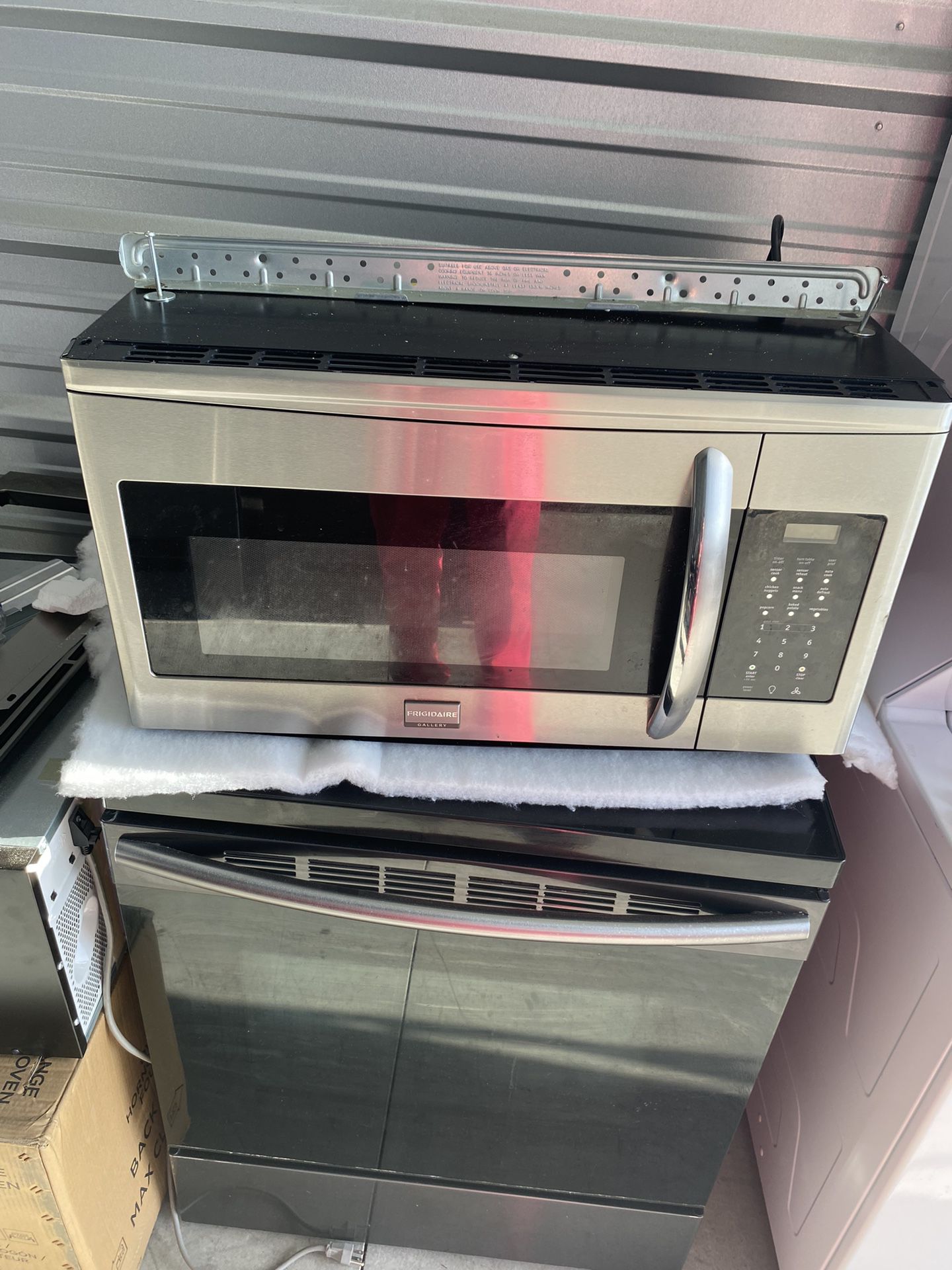 Stainless Steel Over The Range Microwave Oven