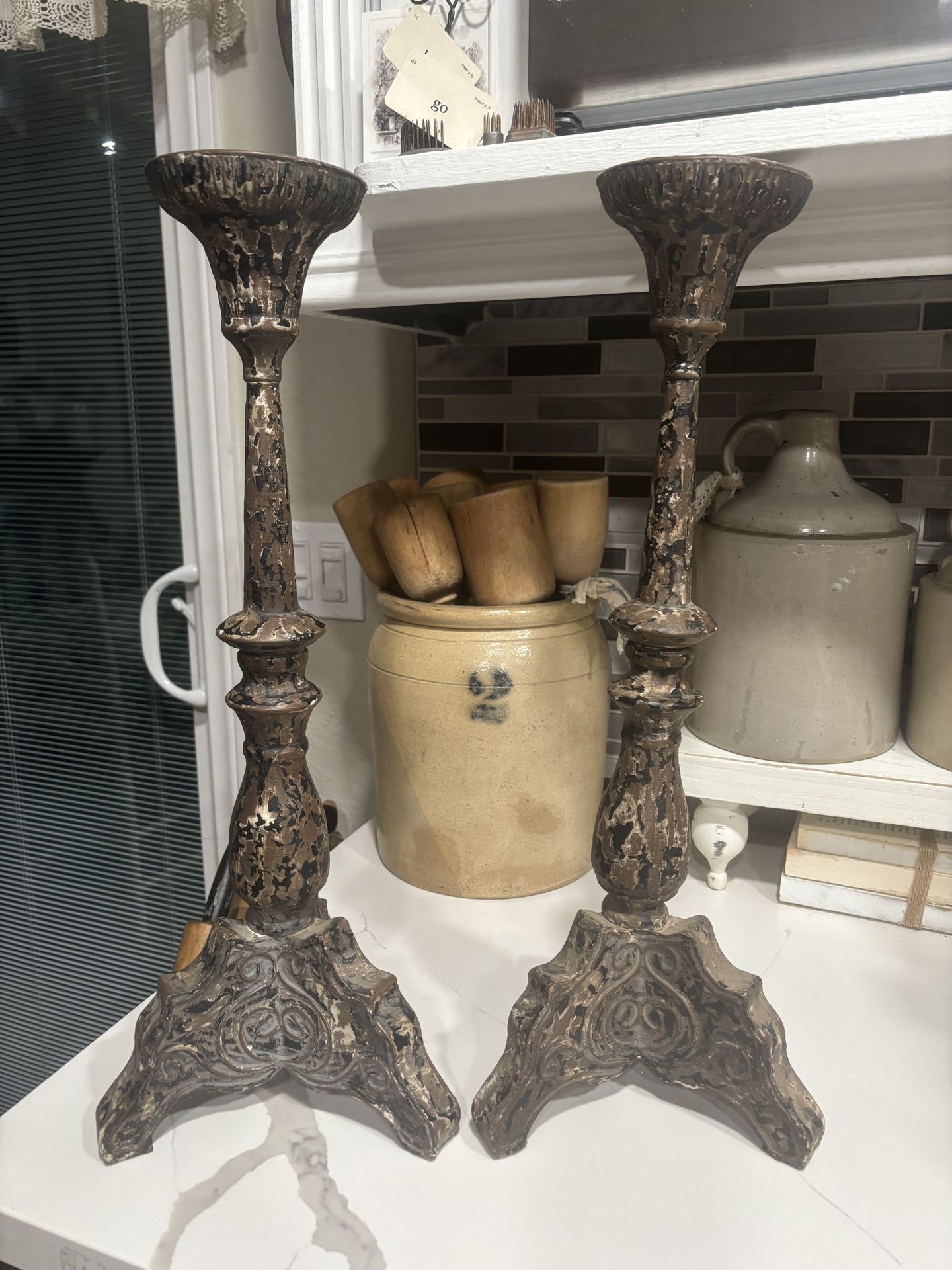 Metal Candle Holders