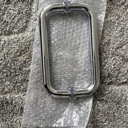 Back To Back Shower Door Handle Set 8”