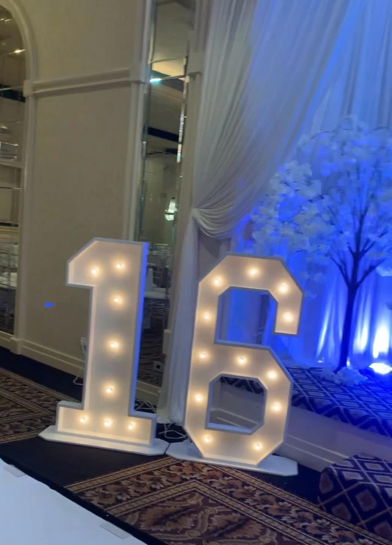 4ft. Marquee Letters/numbers.