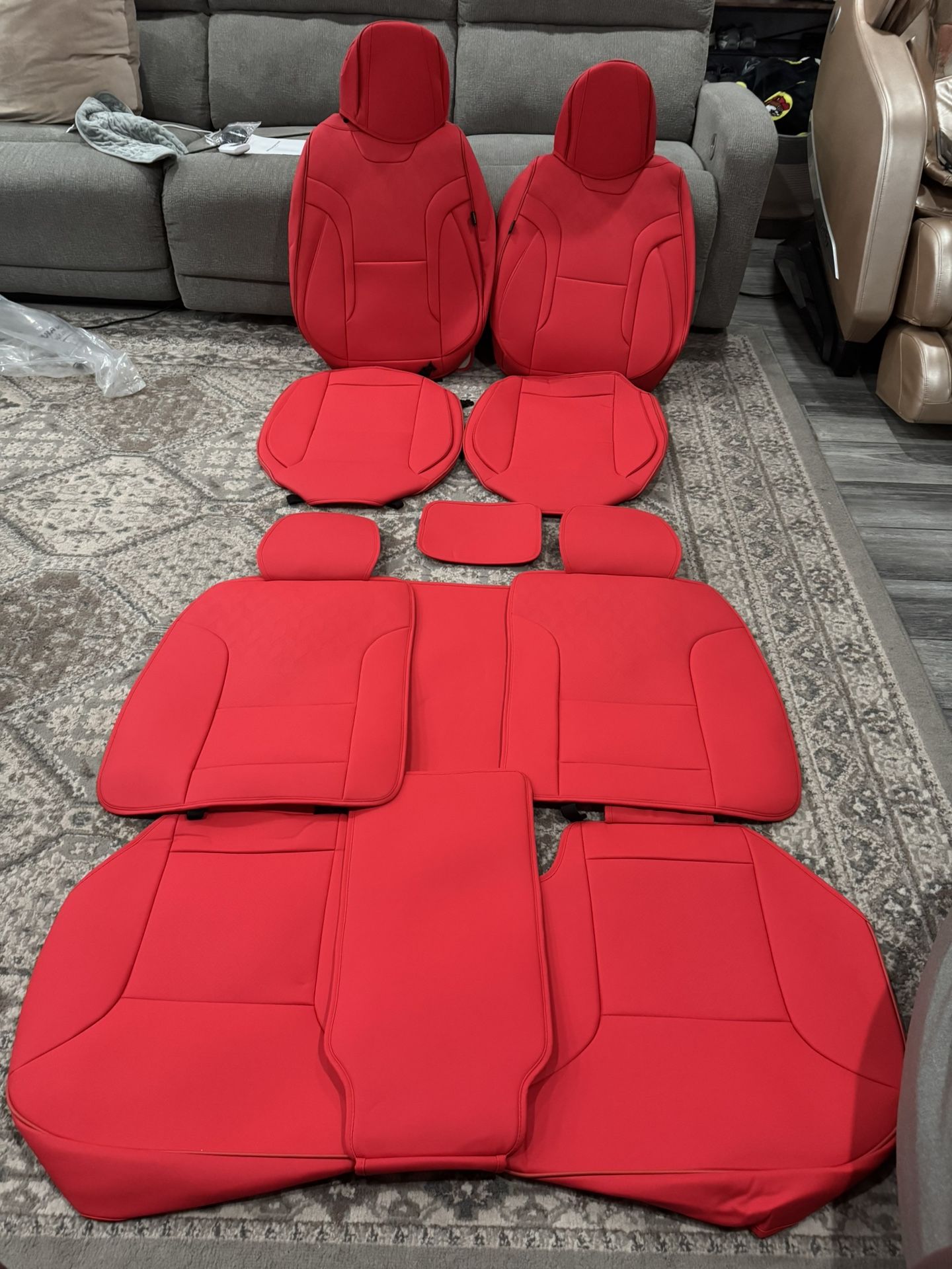 New Full Set Car Seat Covers For Most Cars (Universal) Trucks Sedans SUVs
