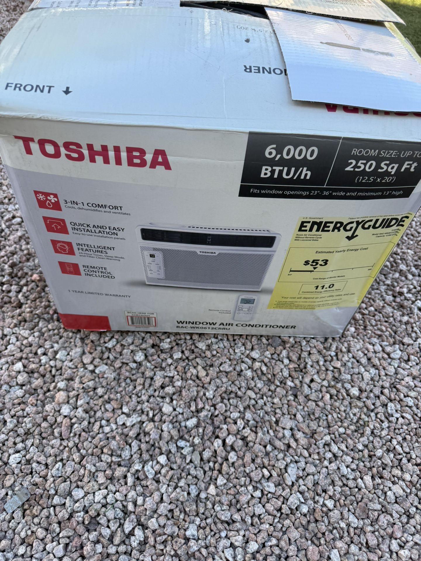 Toshiba Widow Air Conditioner 
