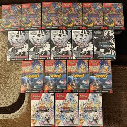 Pokemon Packs / Booster Bundles / ETB All New Factory Sealed 