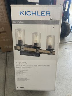 New Kichler Barrington Light Fixture