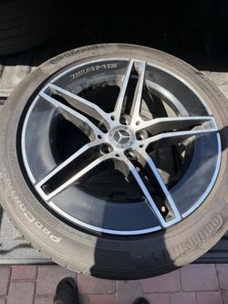 19 Rims Front And Rears Mercedes AMG rims