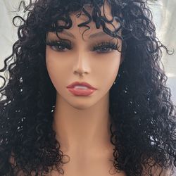Curly Human Hair Wig