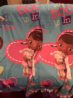 Doc Mcstuffin Curtain panels