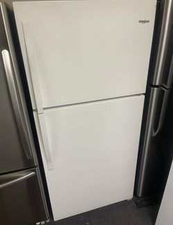 Whirlpool Top Mount White Refrigerator Fridge
