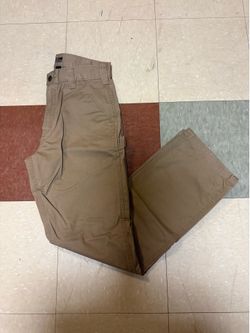 Tan Carhartt Relaxed Fit Work Pants