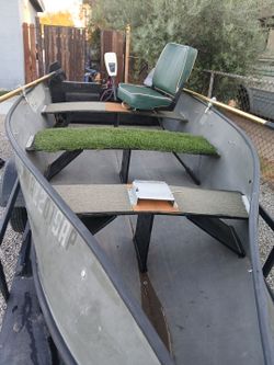 PORTABOTE Fold-Flat Boat With Trolling Motor