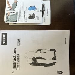 Thule Sapling Hiking Child Carrier Backpack