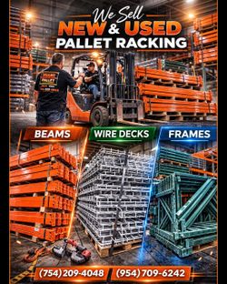 SALE! New and Used Pallet Racking