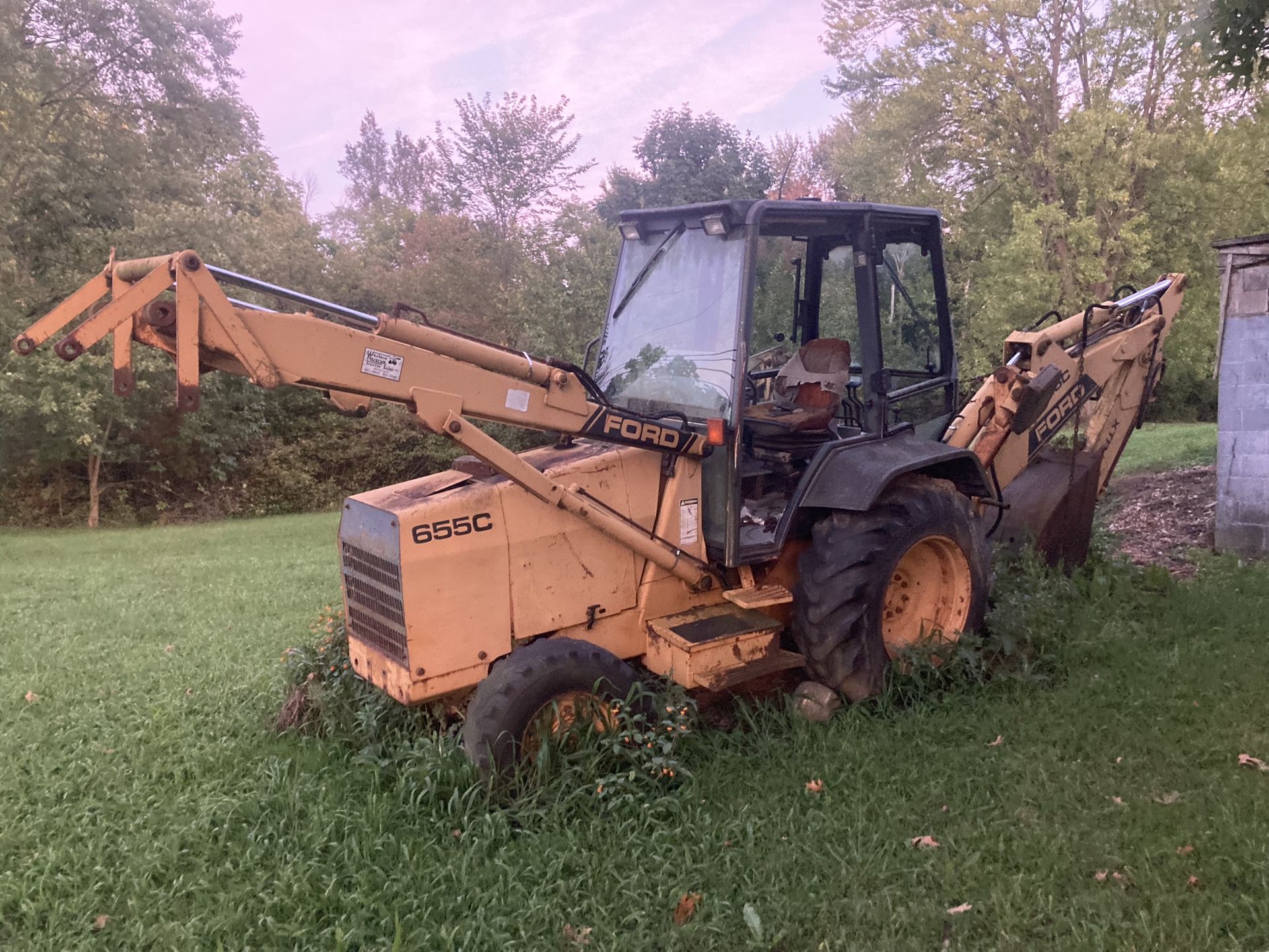 Back Hoe Needs Work Great Project
