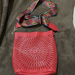 Red Purse Bag New 