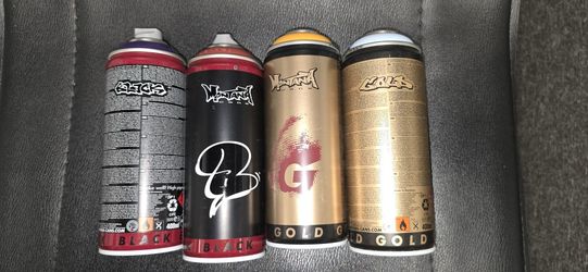 EARLY OG 6 Pack GERMAN MONTANA SPRAY SPRAYPAINT GRAFFITI CANS